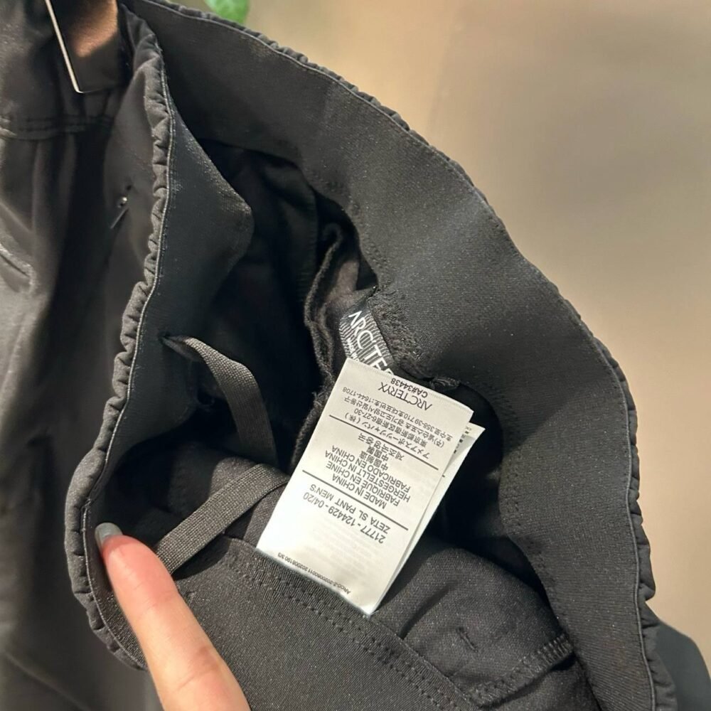 ARCTERYX SS25 GORTEX BLACK
