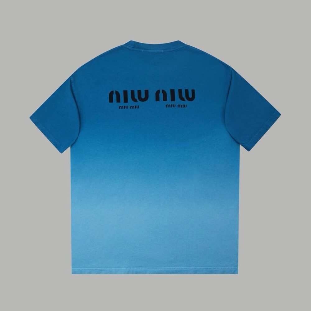 MIU MIU FADED TSHIRT SS 2025