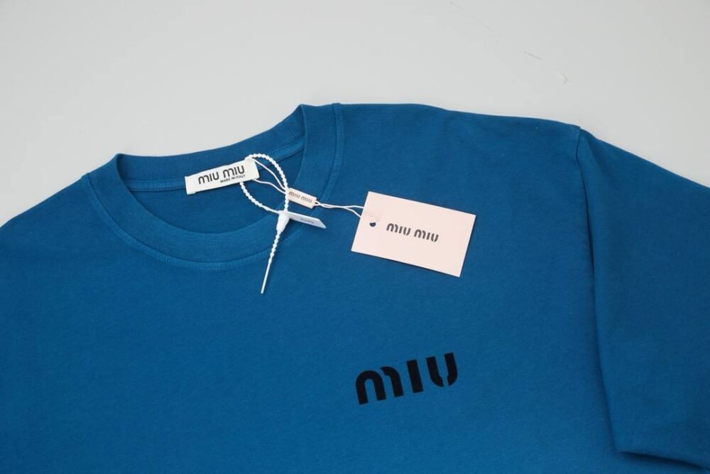 MIU MIU FADED TSHIRT SS 2025