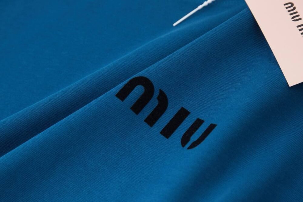 MIU MIU FADED TSHIRT SS 2025