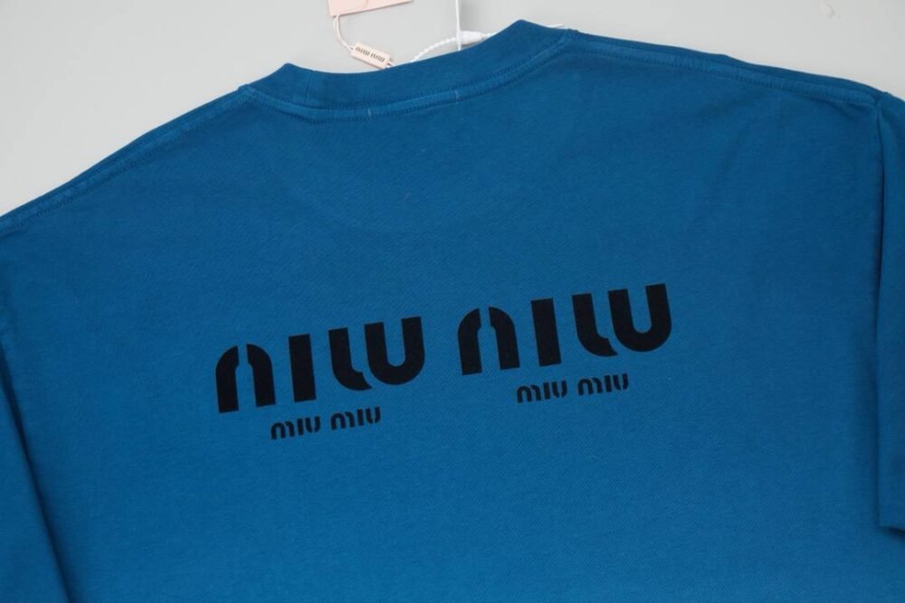 MIU MIU FADED TSHIRT SS 2025