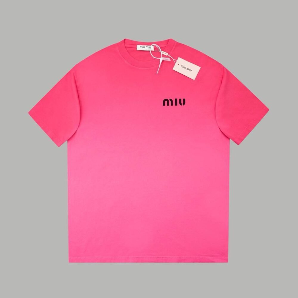 MIU MIU FADED TSHIRT SS 2025