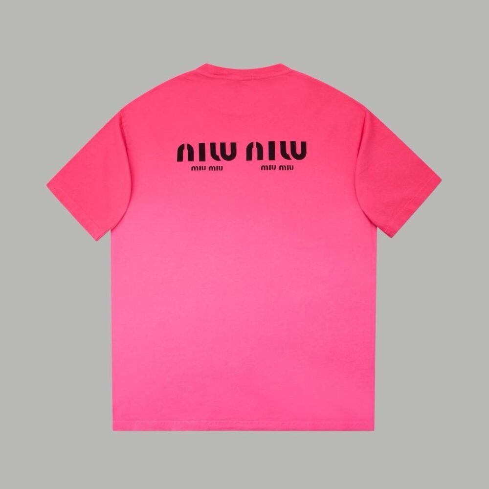 MIU MIU FADED TSHIRT SS 2025