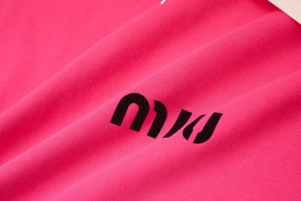 MIU MIU FADED TSHIRT SS 2025