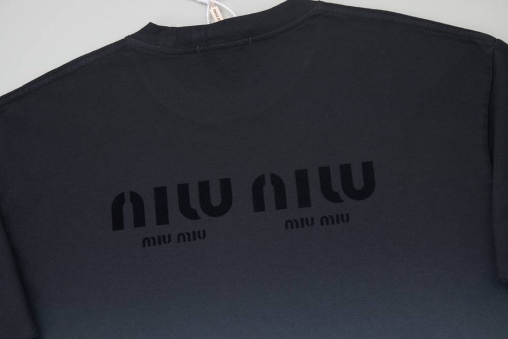 MIU MIU FADED TSHIRT SS 2025