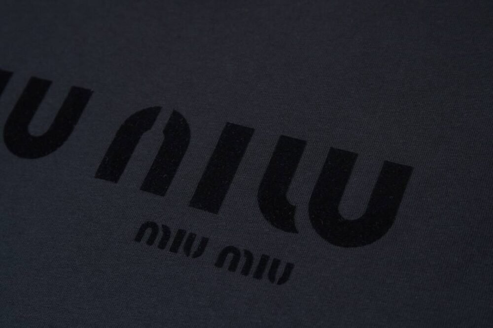 MIU MIU FADED TSHIRT SS 2025
