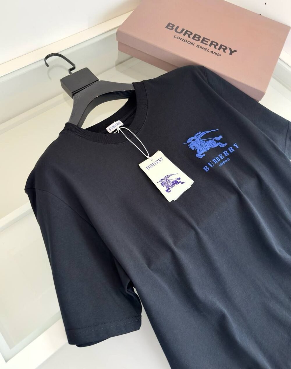 BURBERRY SHIRT LOGO COTTON