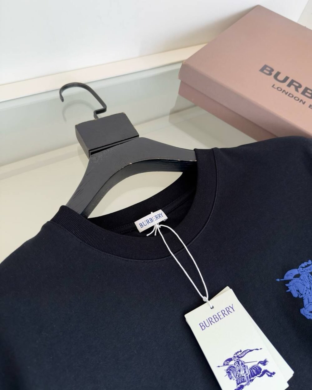 BURBERRY SHIRT LOGO COTTON
