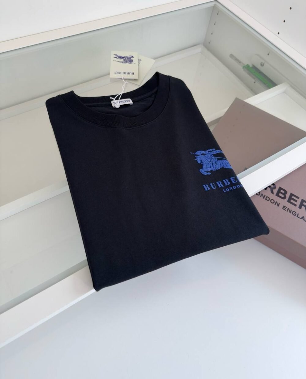BURBERRY SHIRT LOGO COTTON