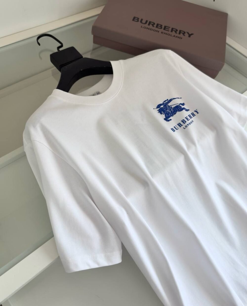 BURBERRY SHIRT LOGO COTTON