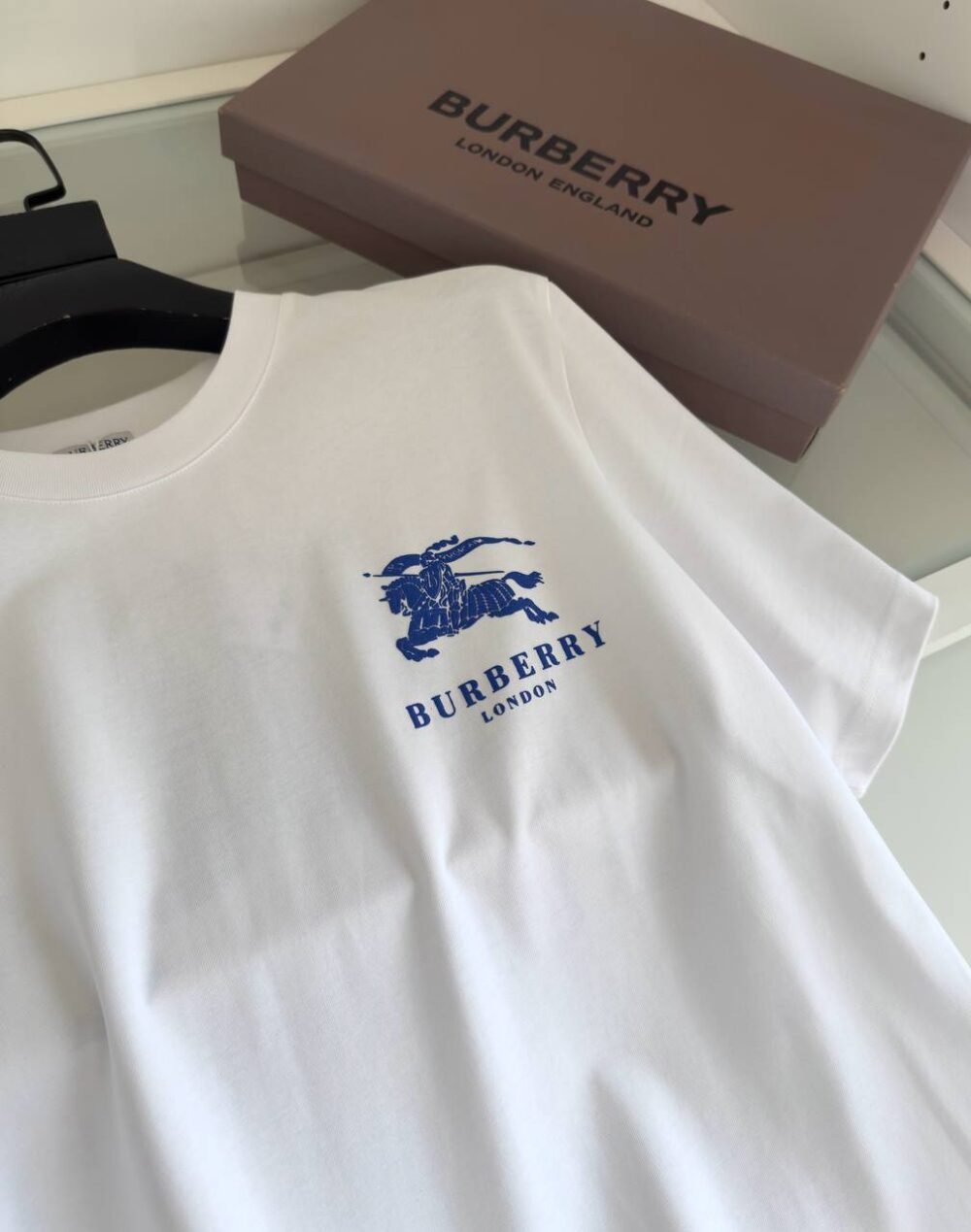 BURBERRY SHIRT LOGO COTTON
