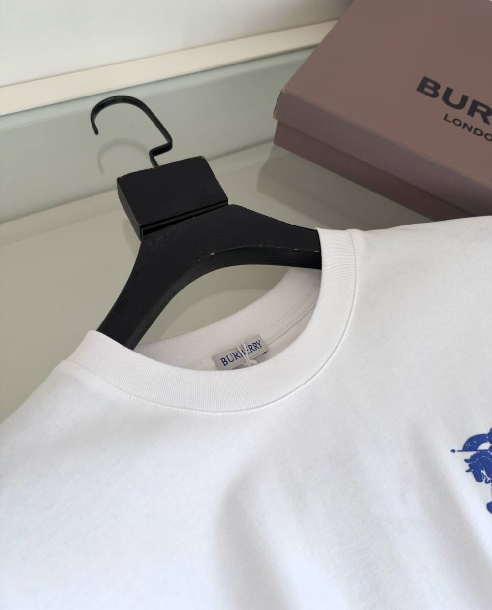 BURBERRY SHIRT LOGO COTTON